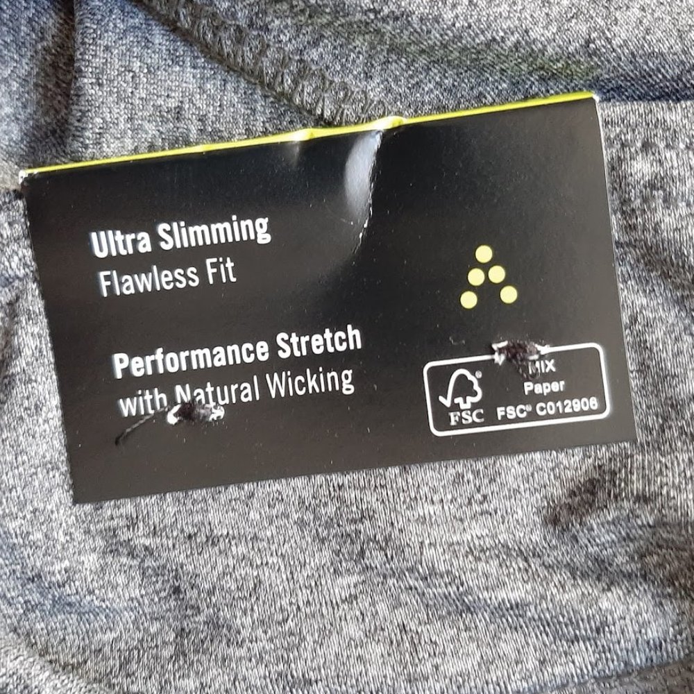 SOLD! Energie Jr Slimming Heather/Orange Legging M - Picture 9 of 11